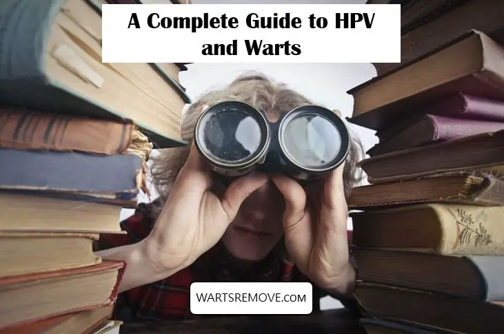 A detailed image showing the complete guide to HPV warts, including symptoms, treatment options, and prevention strategies.
